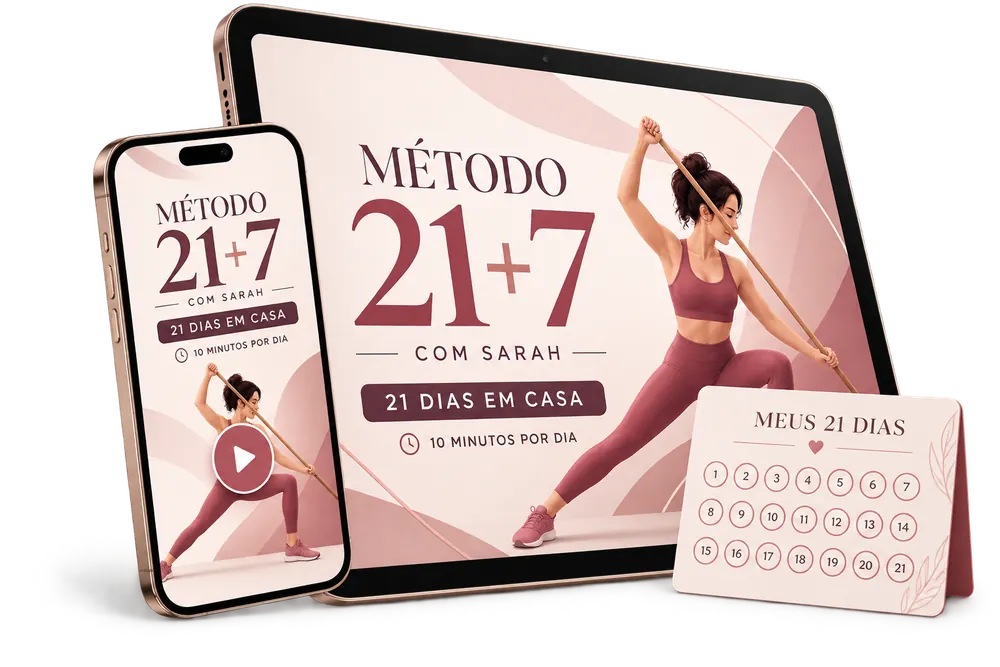 Método 21+7 com Sarah